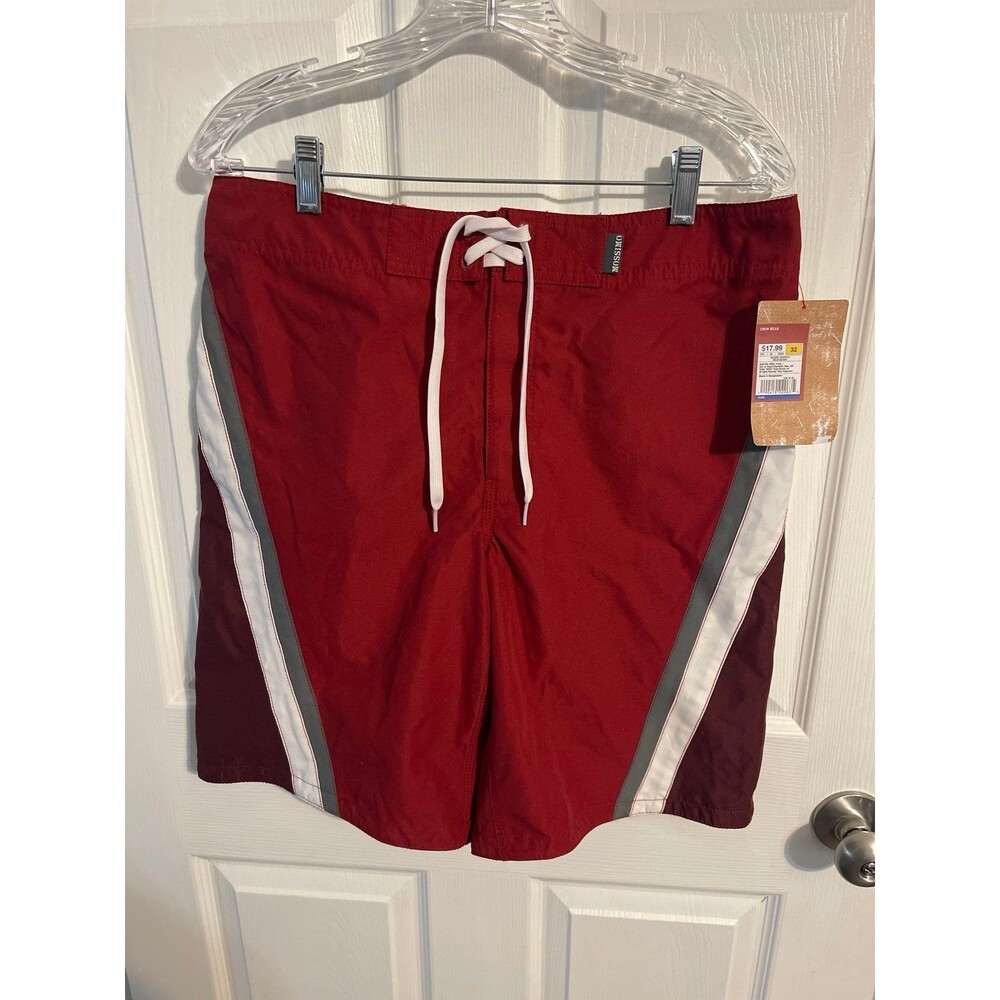 Mossimo Supply Co. Board Shorts Size 32 Red New